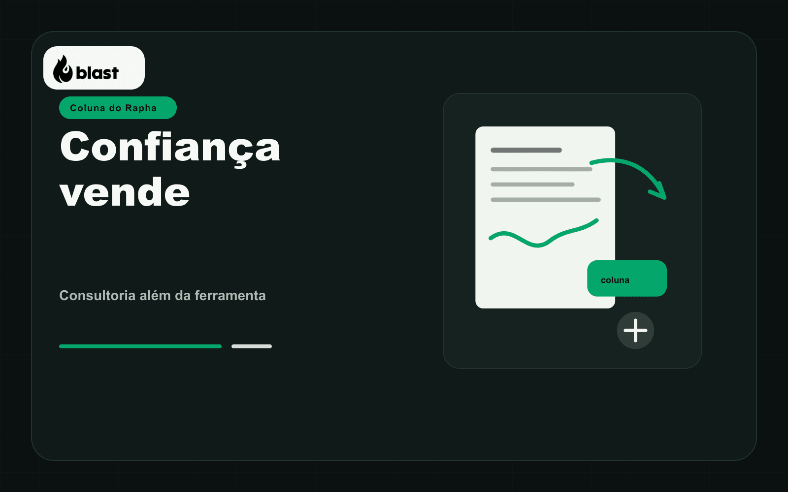Consultoria de dados é vender confiança, não ferramenta