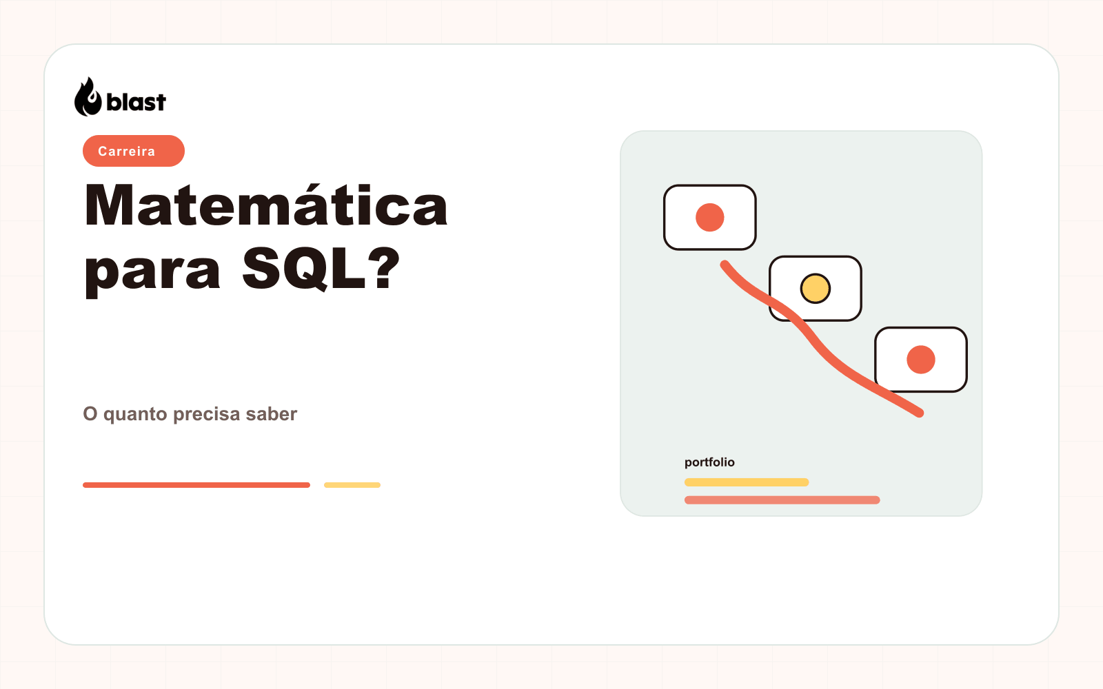 Preciso saber matemática para aprender SQL?