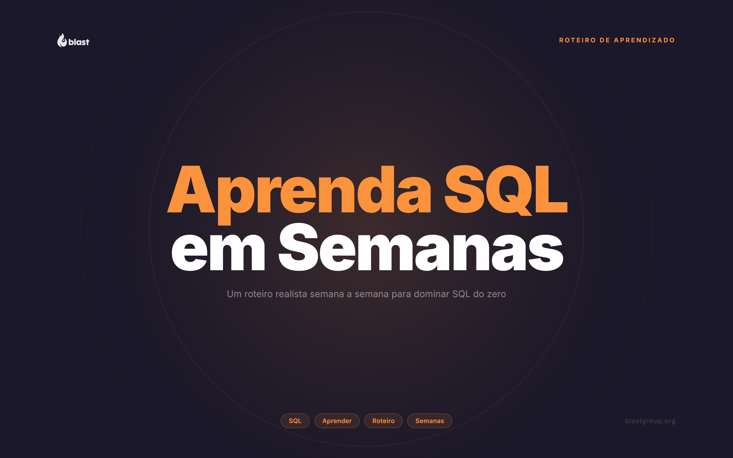 Em quanto tempo consigo aprender SQL? Um roteiro realista