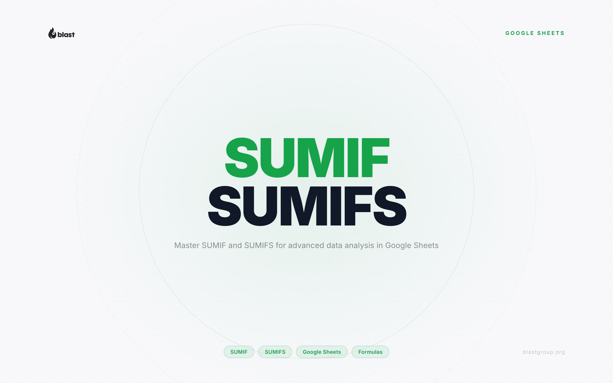 How to Master SUMIF and SUMIFS in Google Sheets for Enhanced Data Analysis
