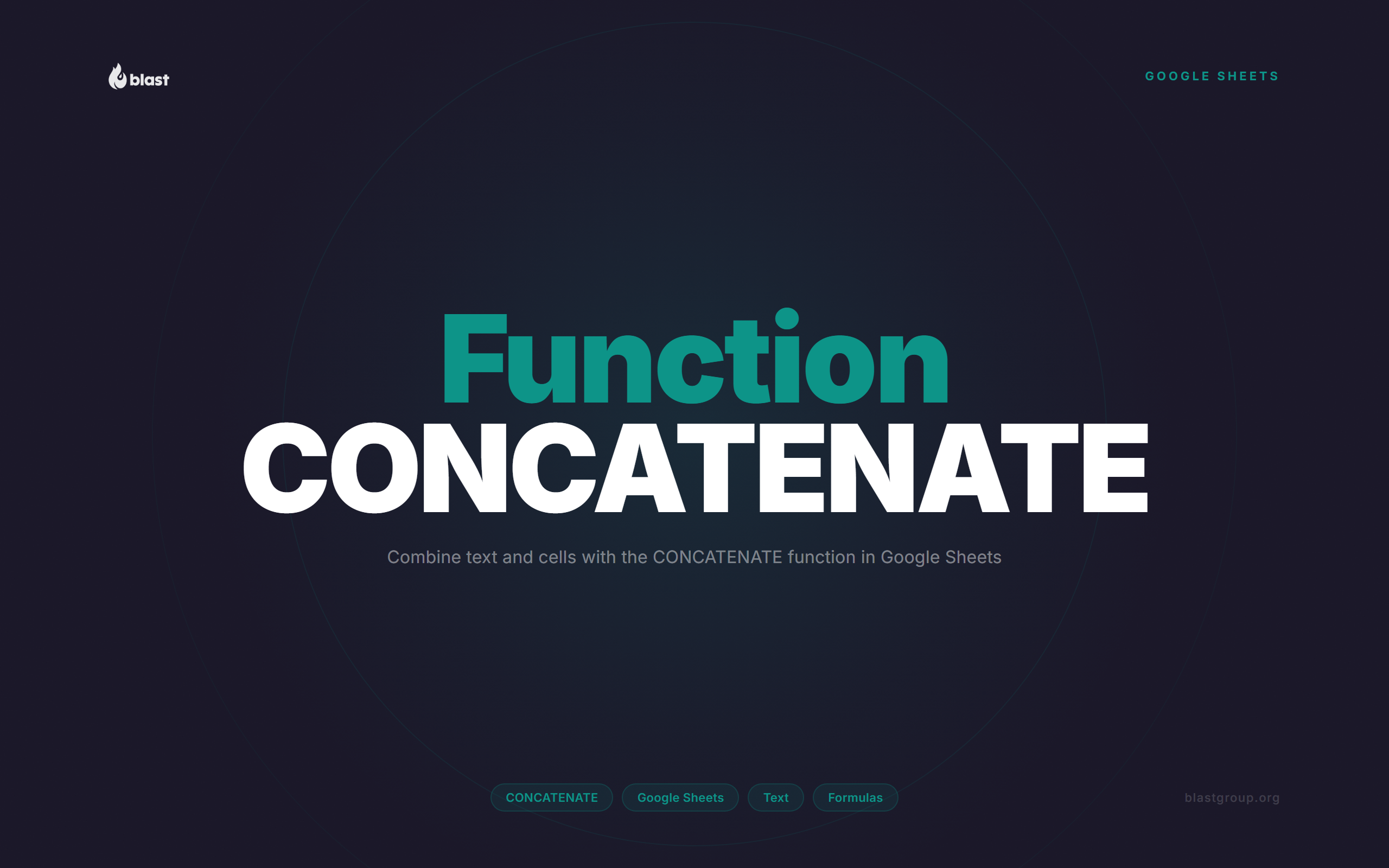 Mastering the CONCATENATE Function in Google Spreadsheets: A Comprehensive Guide