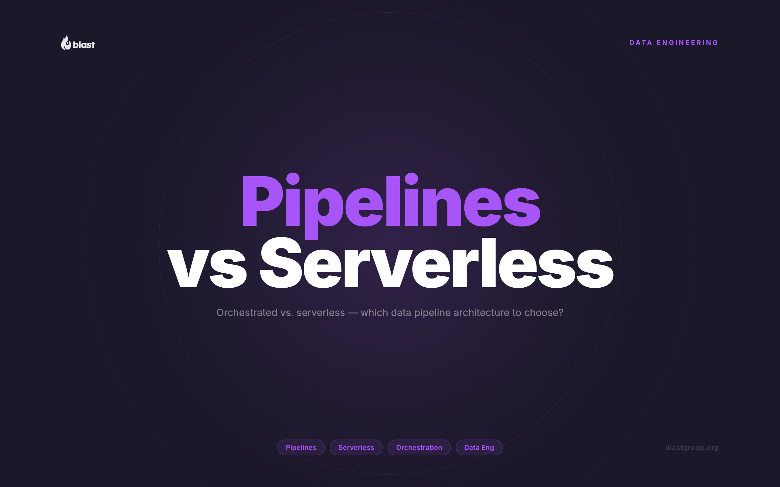 Orchestrated Data Pipelines vs. Serverless Data Pipelines: A Comprehensive Comparison