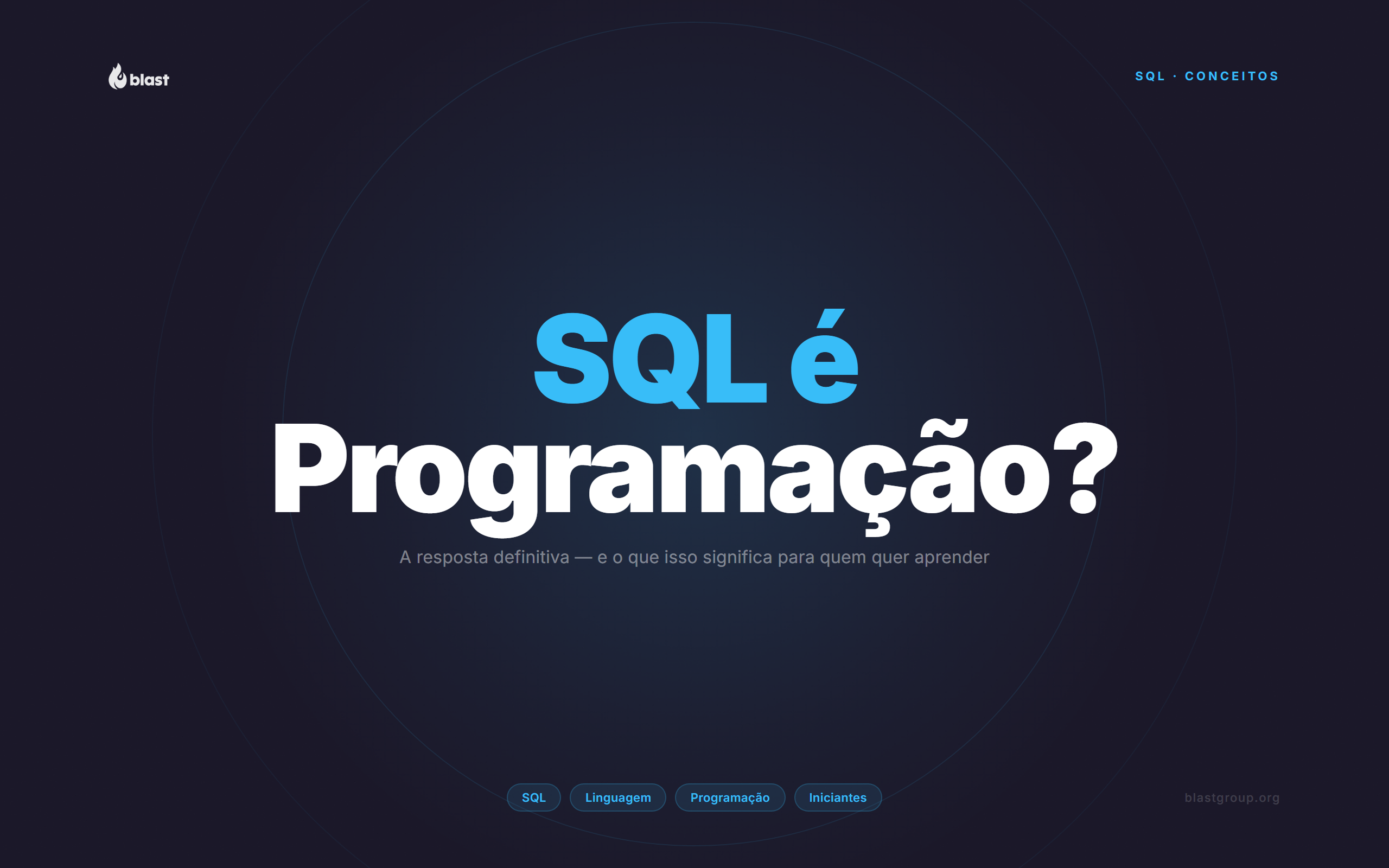 SQL é linguagem de programação? A resposta definitiva