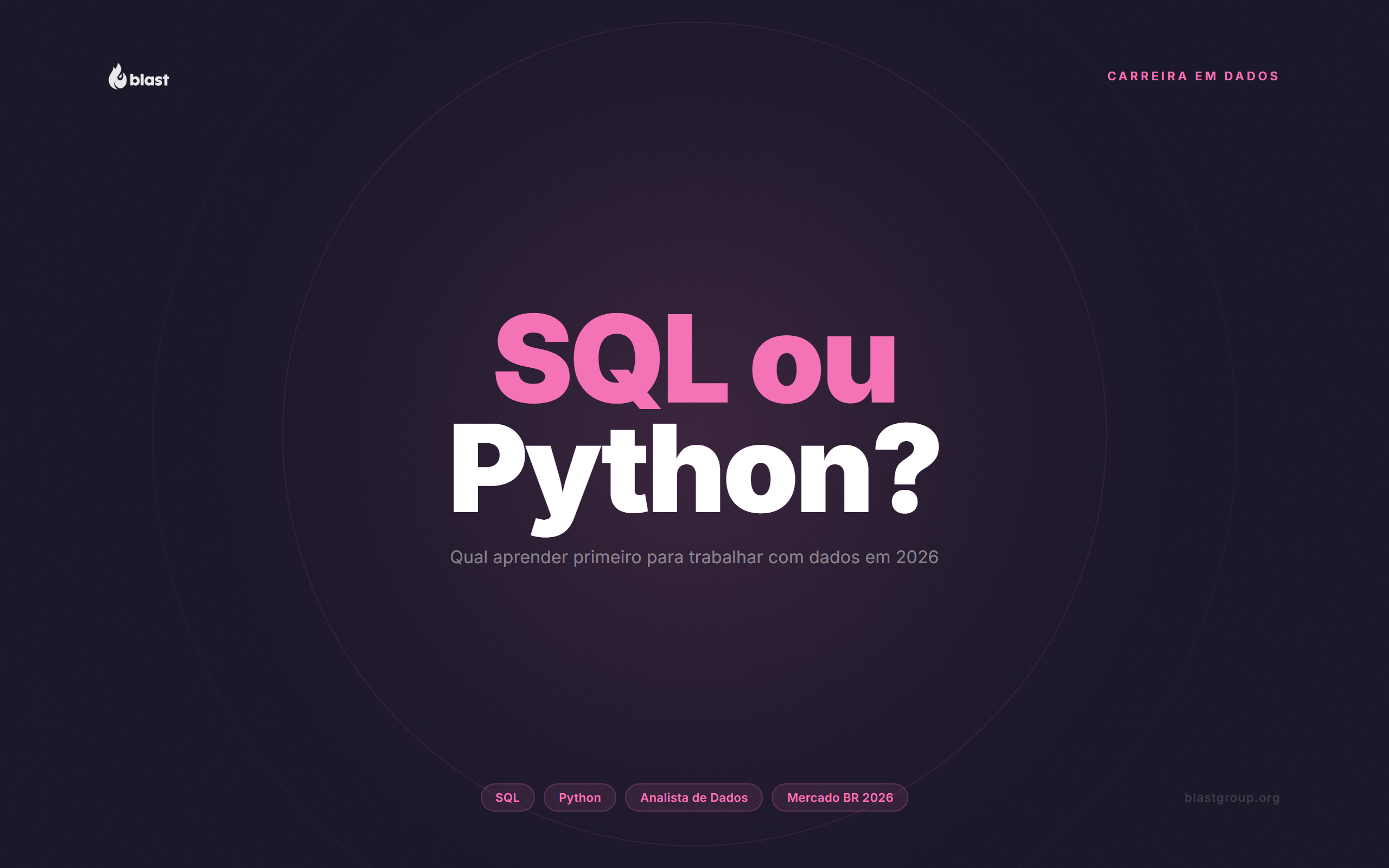 SQL ou Python: qual aprender primeiro para trabalhar com dados?