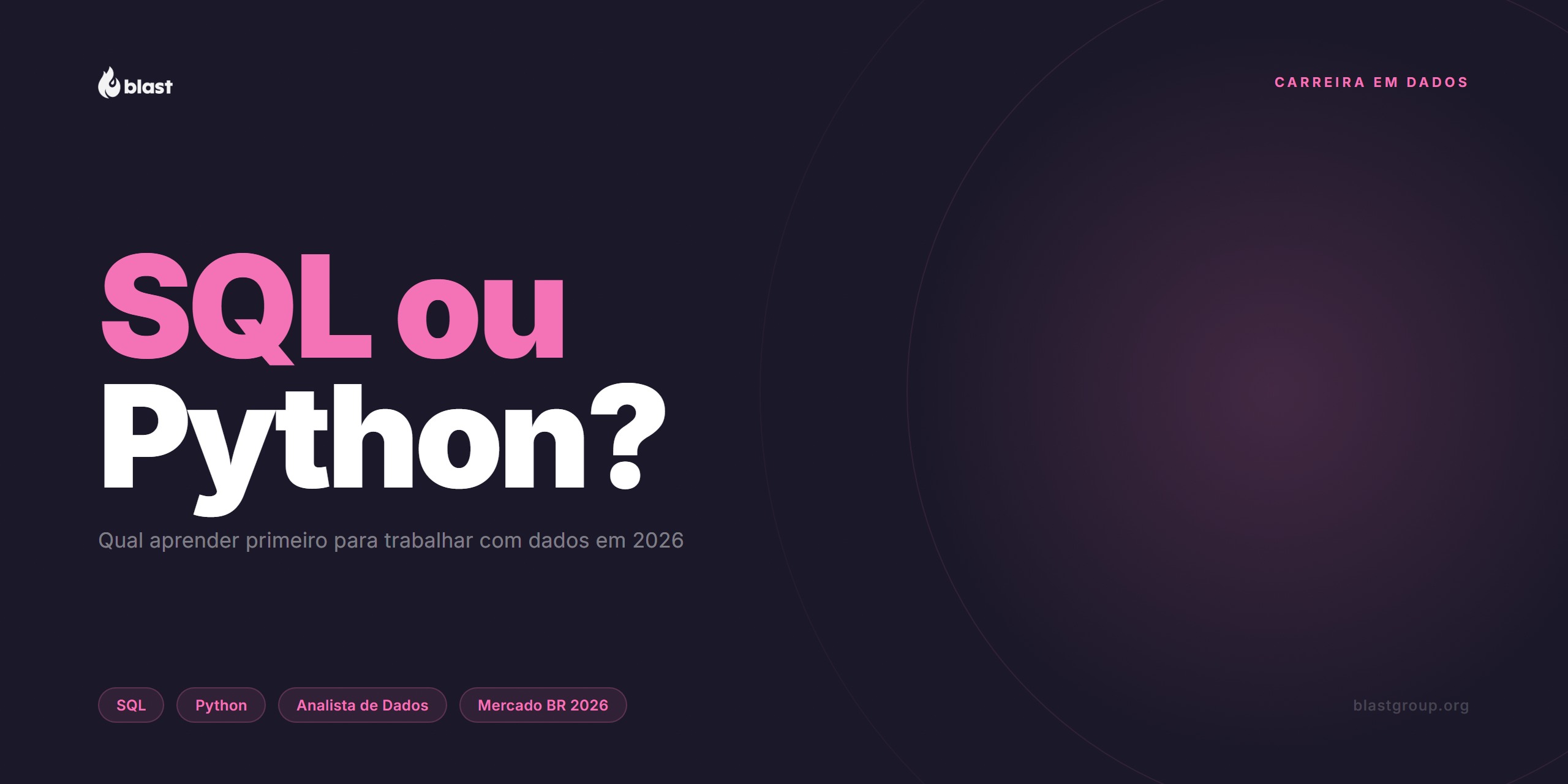 SQL ou Python: qual aprender primeiro para trabalhar com dados?